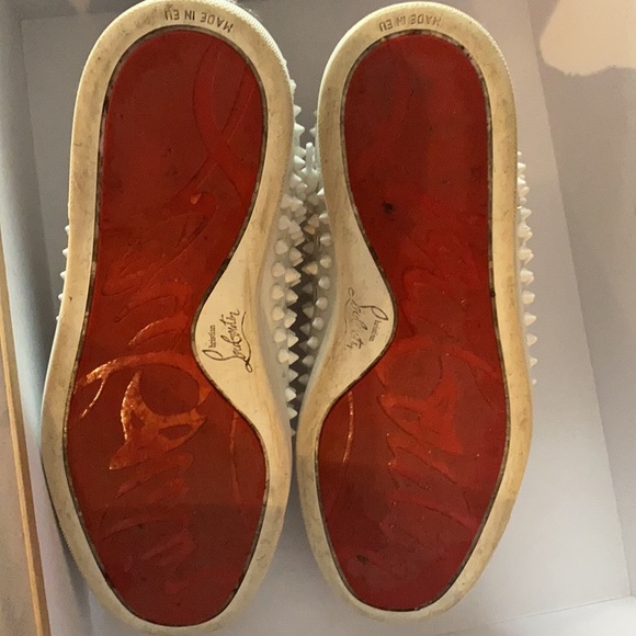 Christian Louboutin- Louis Spikes Flat - Picture 8 of 9